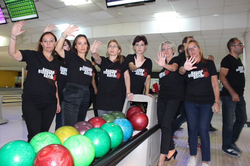 Kadına güç ve moral veren Bowling Turnuvası 8