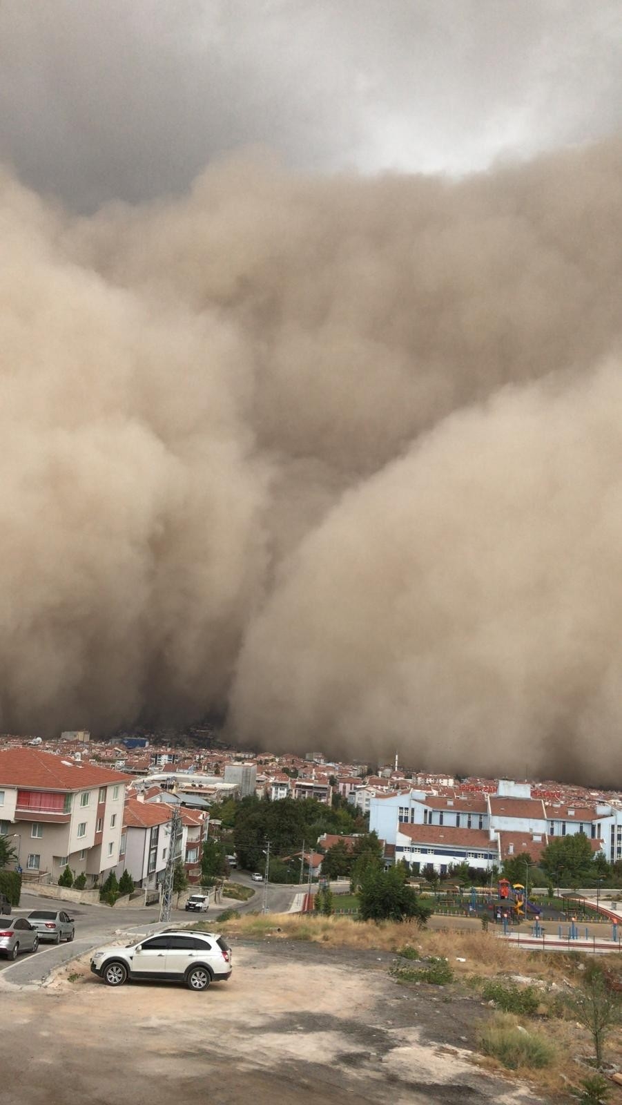 Ankara'da toz fırtınası 6