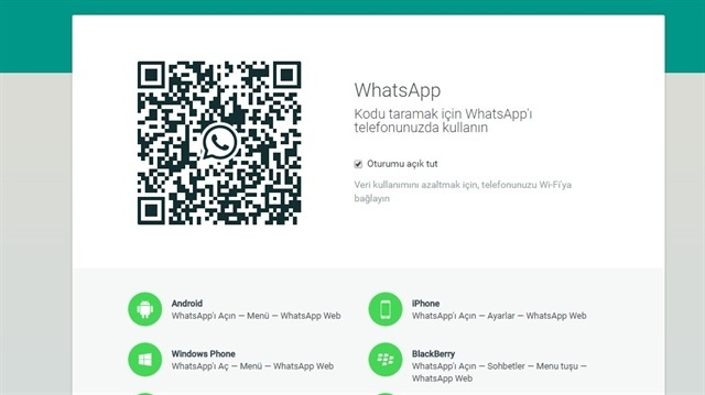 WhatsApp Web kullananlar dikkat! 2