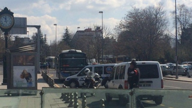 Ankara'da otobüste bomba alarmı!