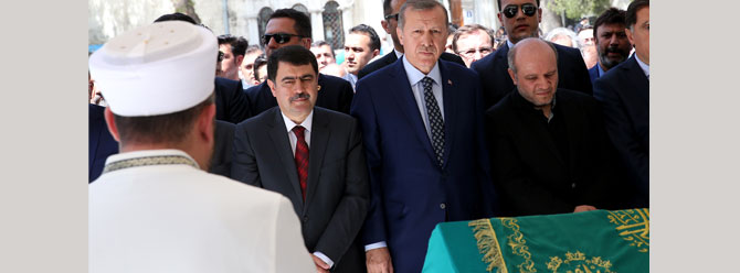 Cumhurbaşkanı Erdoğan, Mehmet Kayacı'nın cenazesine katıldı