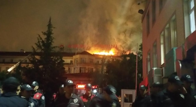 Ankara Numune Hastanesinde Yangın