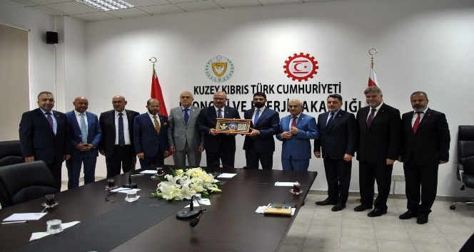 Ankara Ticaret Odası Başkanı Baran’dan Kıbrıs ziyareti