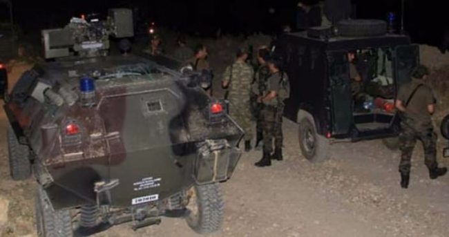 PKK'dan gece yarısı kalleş saldırı