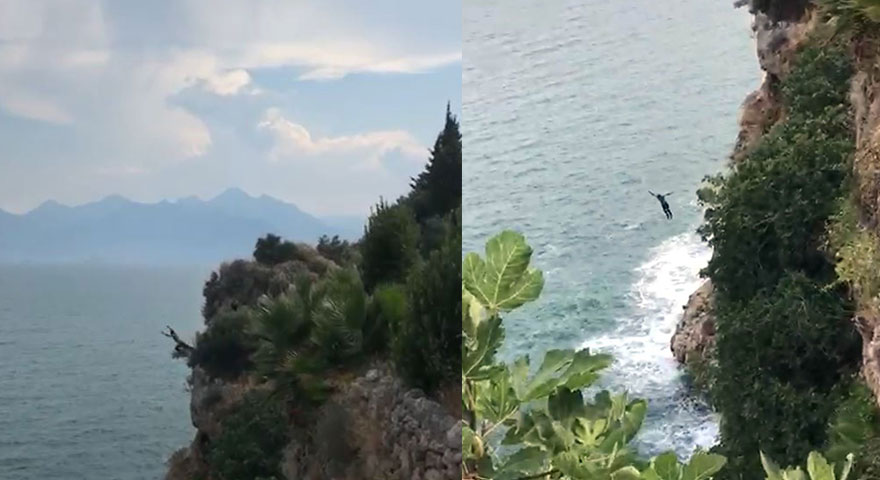 Antalya'da intihar girişimi! ‘Oğluma iyi bakın’ deyip 35 metreden atladı