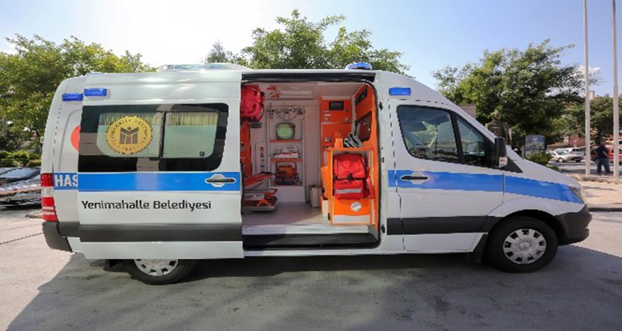 Yenimahalle’den araç filosuna ambulans takviyesi