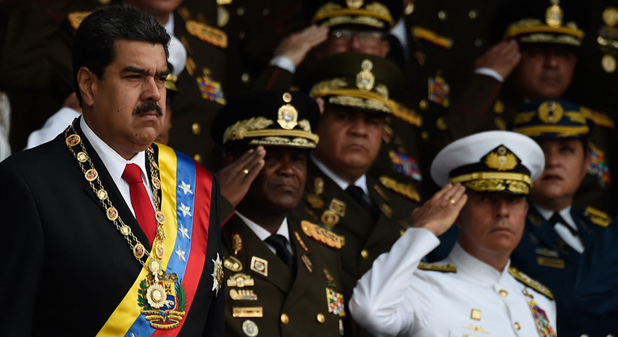 Venezuela Devlet Başkanı Nicolas Maduro'ya suikast girişimi