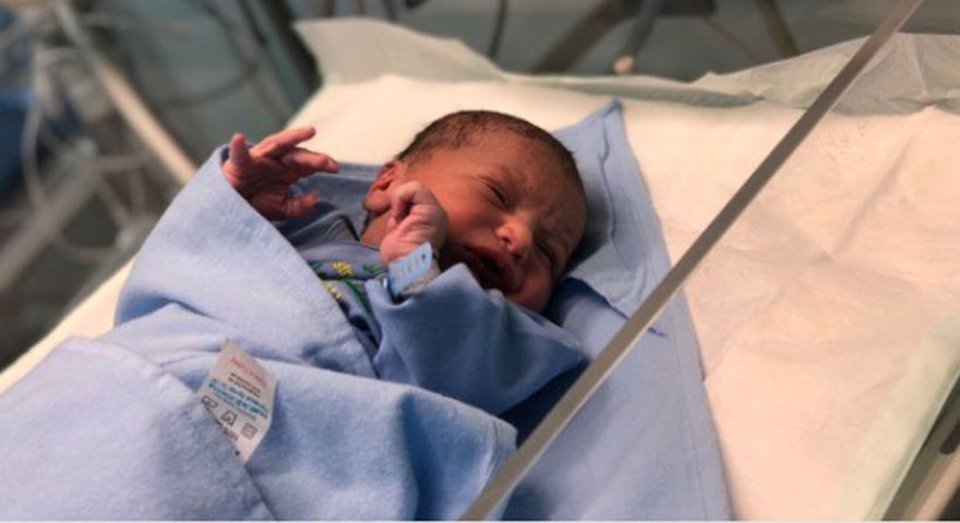 Arafat Dağı’nda doğan ilk bebek