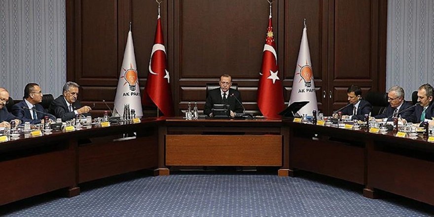 Cumhurbaşkanı Erdoğan, AK Parti MYK'yı topladı