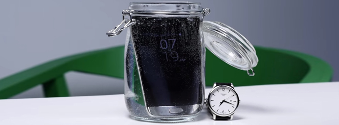 Galaxy S7 su altında kaç saat kalabilir?