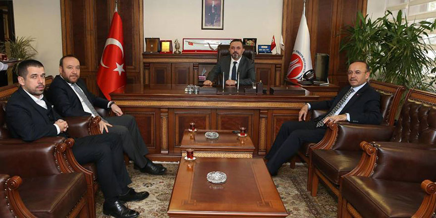 Başkan Ercan’a anlamlı ziyaret