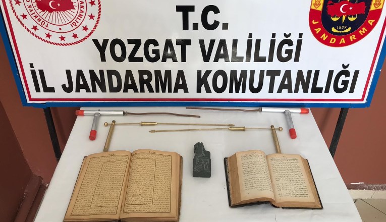 Yozgat’ta tarihi eser kaçakçılığı 