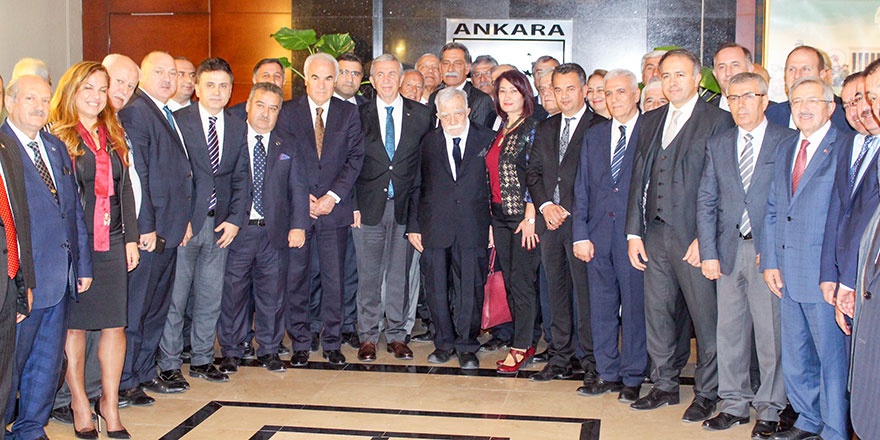 Başkent Ankara Meclisi'nden Mansur Yavaş'a ziyaret