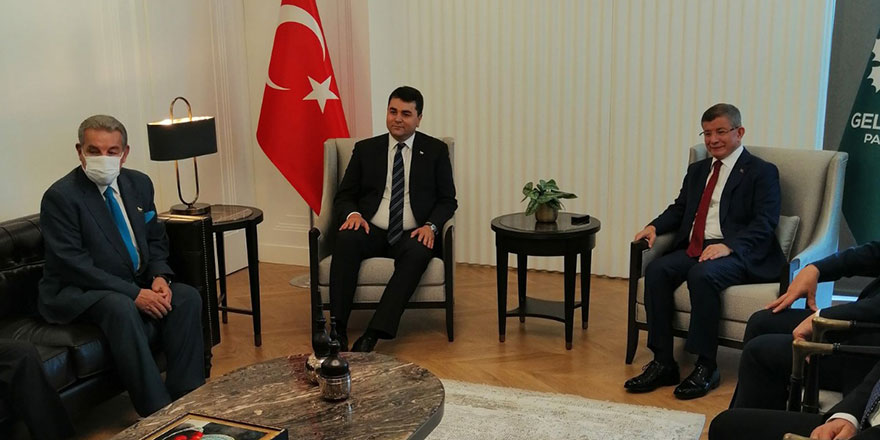 Demokrat Parti Genel Başkanı Uysal'dan Davutoğlu'na ziyaret