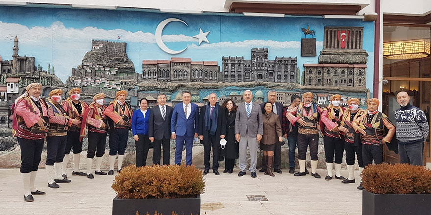Başkan Özaslan, Ankara Kulübü'nü Büyükelçi Köprülü'ye tanıttı