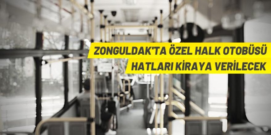 Zonguldak'ta ulaşım ihalesi