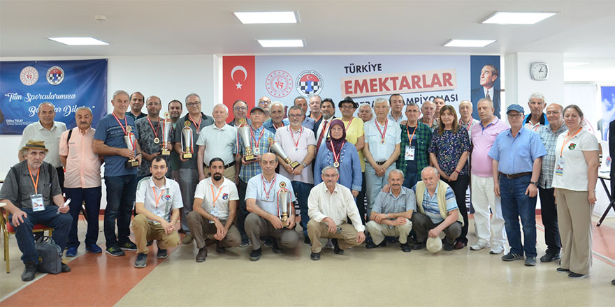Türkiye Emektarlar Şampiyonası sona erdi