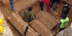 Tarsus'taki kazıda bulunan lahitler boş çıktı