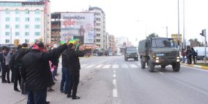 Adıyaman'dan Afrin'e askeri sevkiyat