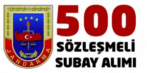 500 SÖZLEŞMELİ SUBAY ALIMI