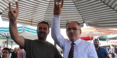 Mustafa Kalaycı seçim çalışmalarını sürdürüyor