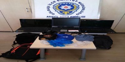 Ankara'da okul hırsızları yakalandı