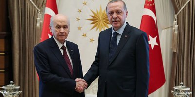 Cumhurbaşkanı Erdoğan ile Bahçeli arasında beklenen görüşme gerçekleşti