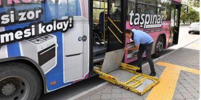 EGO otobüslerindeki engelli rampaları “SOS” veriyor