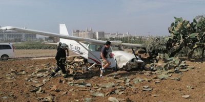 Antalya'da uçak kazası
