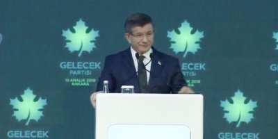 Ahmet Davutoğlu Gelecek Partisi'nin manifestosunu açıkladı