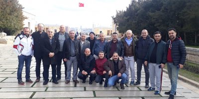 Asker arkadaşlar, 26 yıl sonra Ankara'da hasret giderdiler