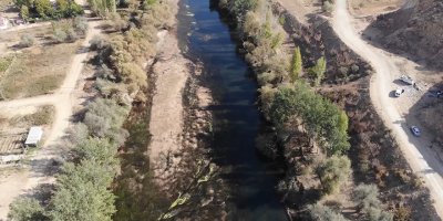 Türkiye'nin en uzun nehri Kızılırmak'ta kuraklık tehlikesi