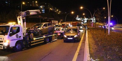 Ankara’da zincirleme kaza