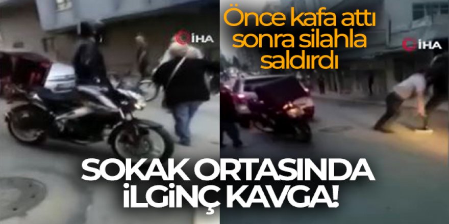 Ankara'da bir otomobil sürücüsü silahının kabzasıyla tartıştığı moto kuryenin başına vurdu